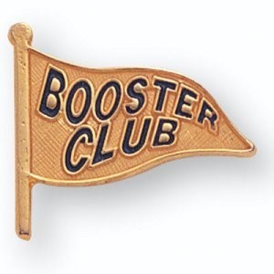 Pennant with "Booster Club" written on it.