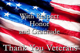 Thank you, Veterans! 