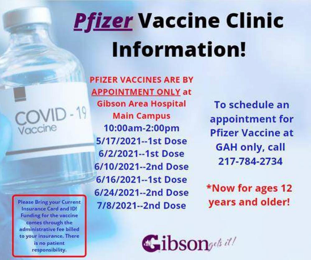 Pfizer Vaccine Clinic Information
