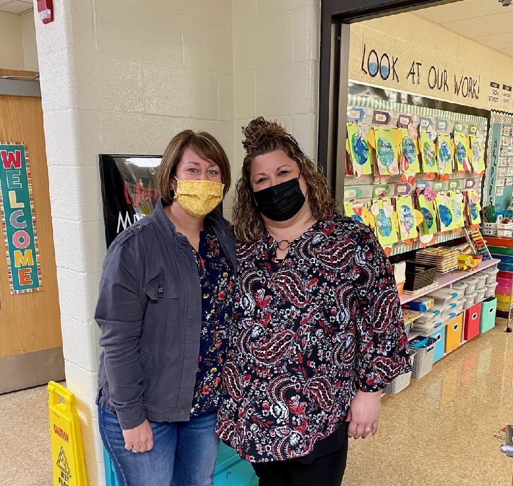 PCPW Teachers - Tracy Harms and Cassie Kaufman