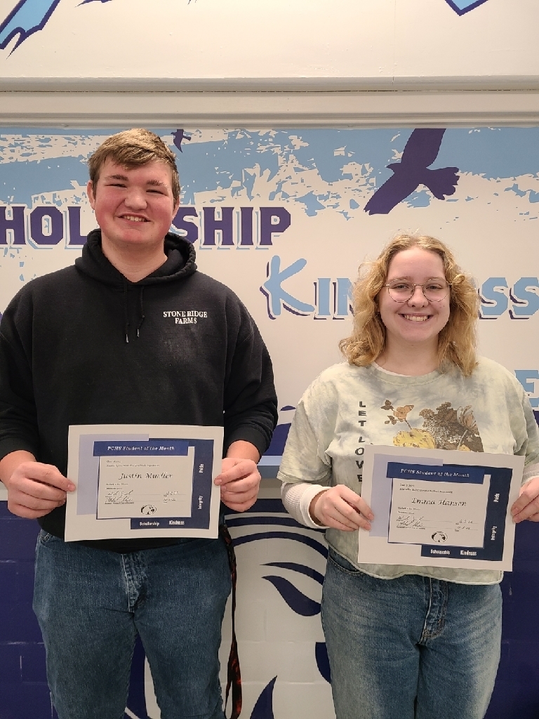 PC Students of the Month